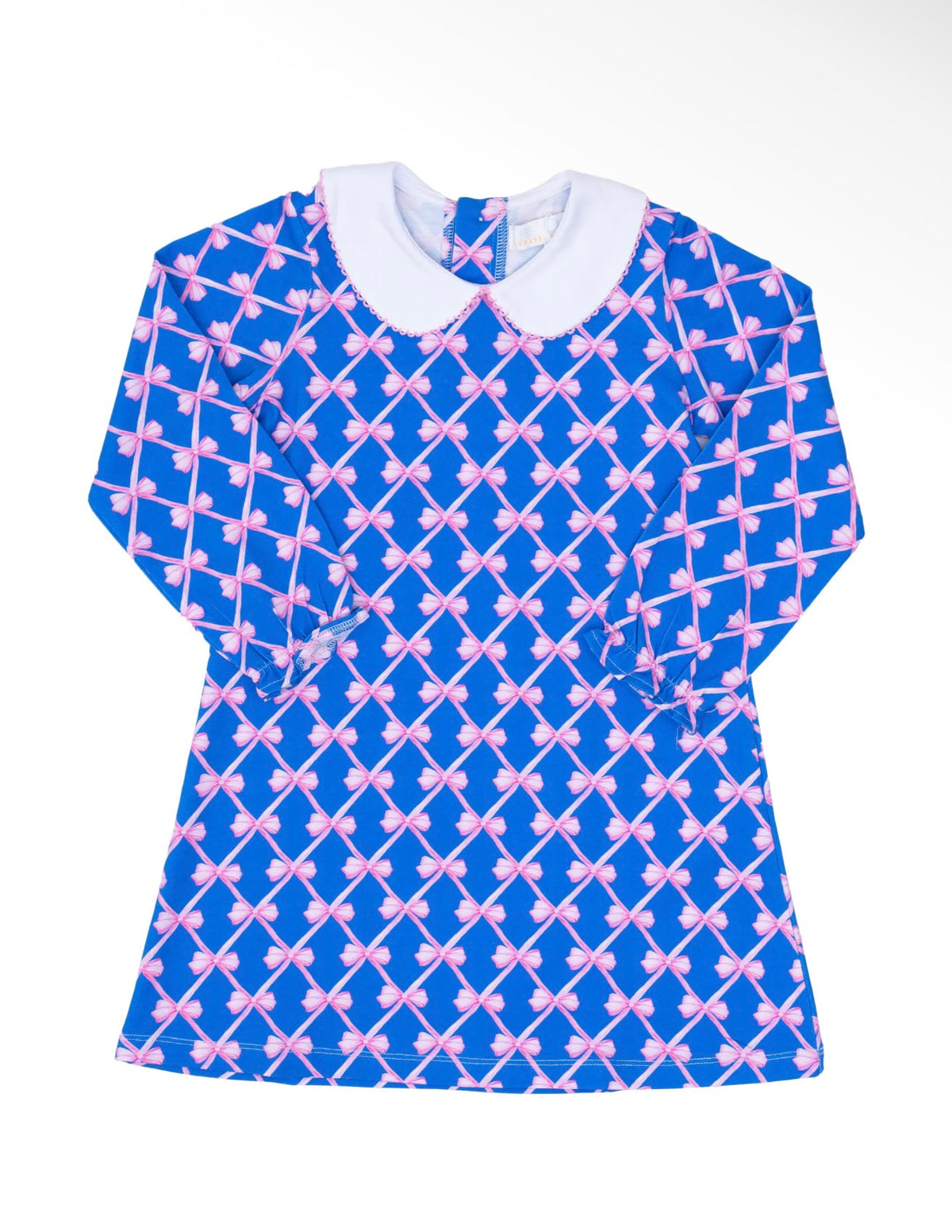 Presley Kait Blue Ribbon Bow Dress