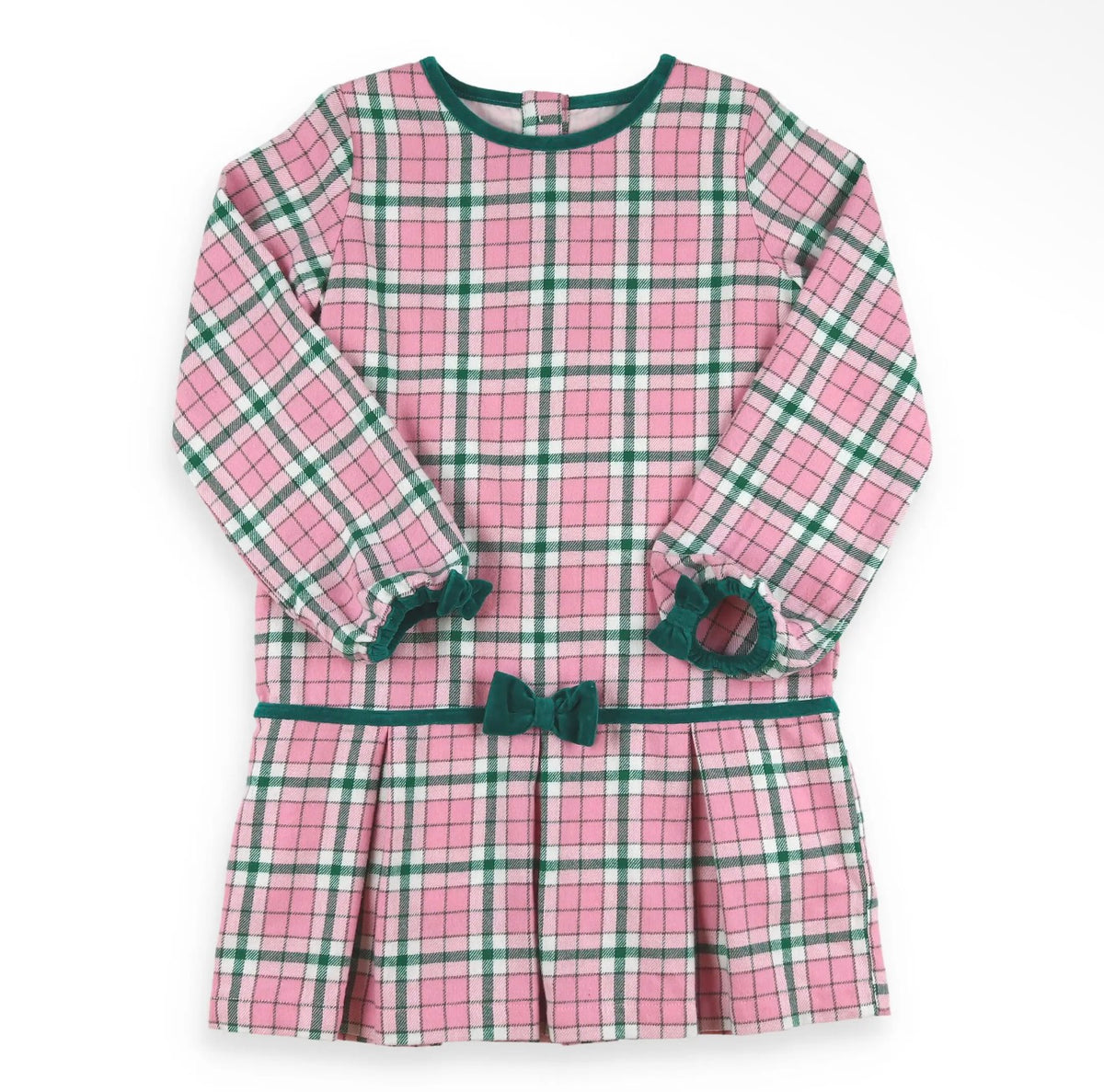 Pink Plaid Dress