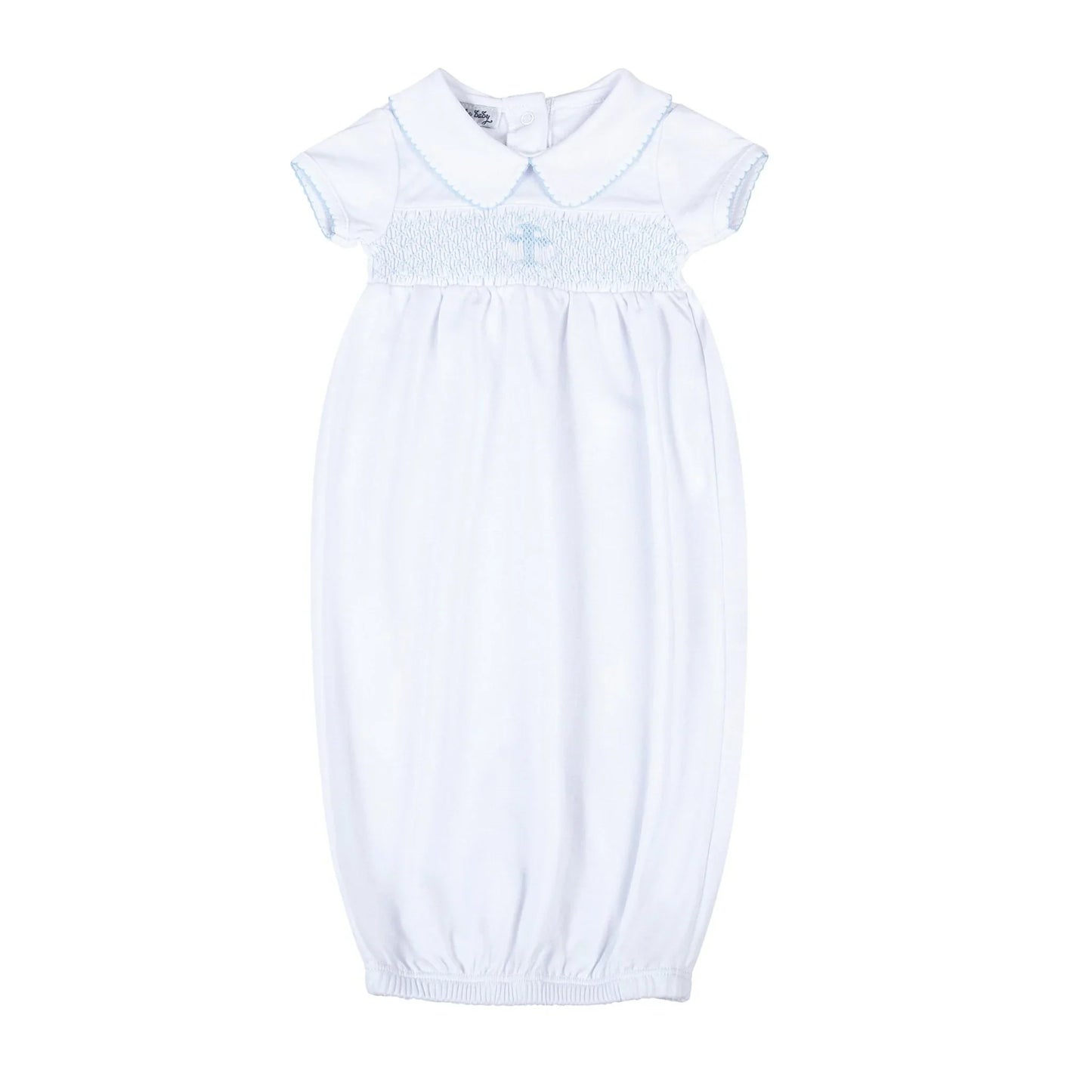 Blessed Blue Collard Gown