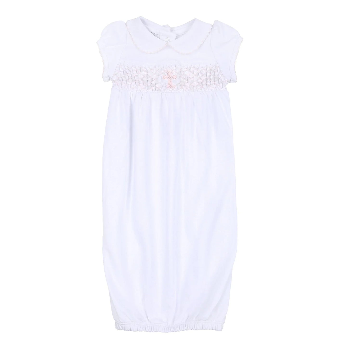 Blessed Pink Collard Gown