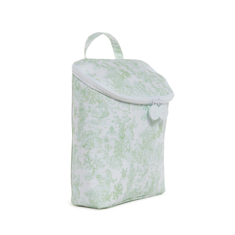 Take Away Insulated Bag | Green Bunny Toile