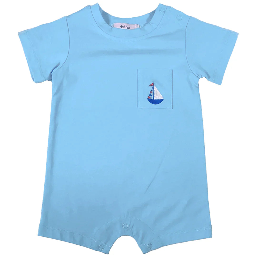 Sailboat Boys Romper