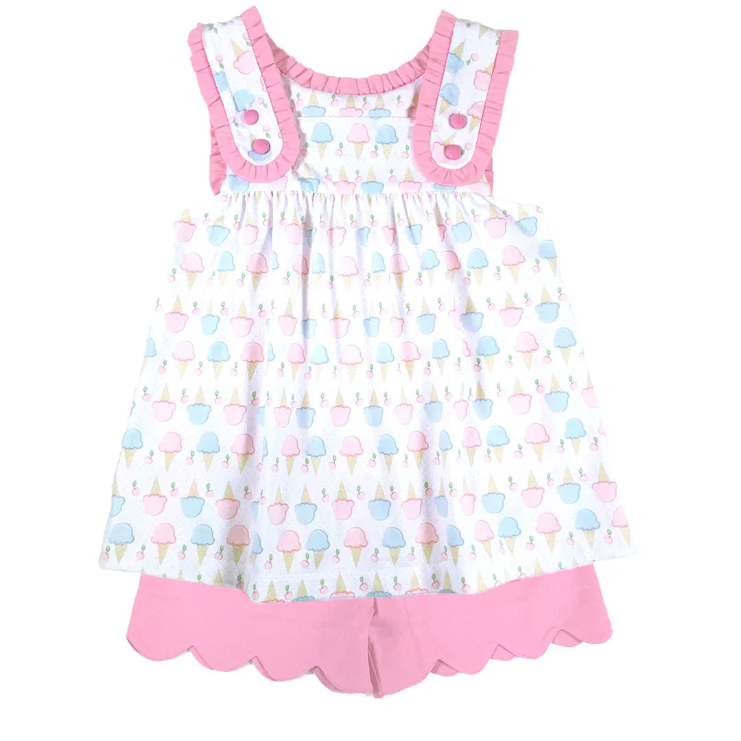 Icecream Girl’s Short Set