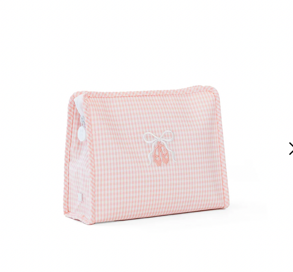 Roadie Large Zip Pouch | Ballet Pink