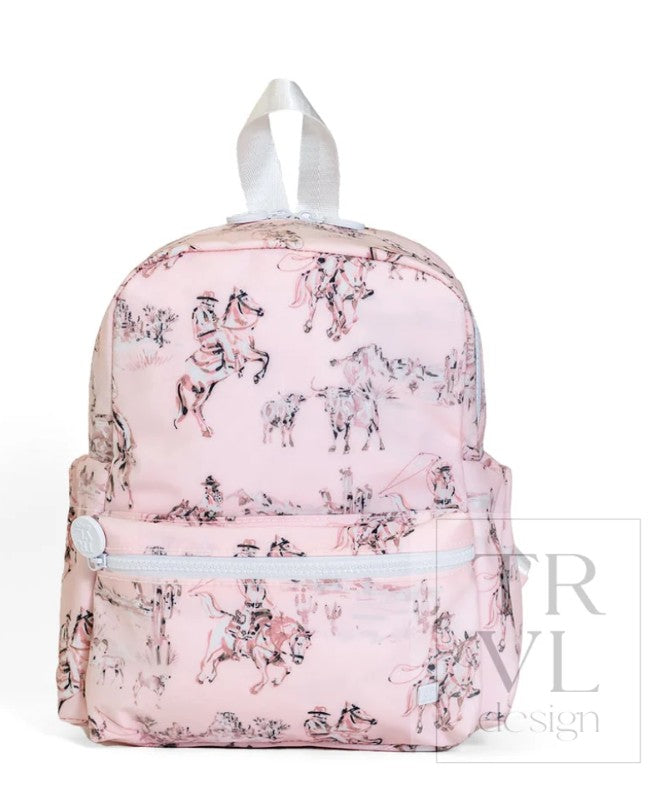 Mini Backer - Cowgirl Toile