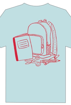 Mustard & Ketchup - Back to School Tee - Backpacks