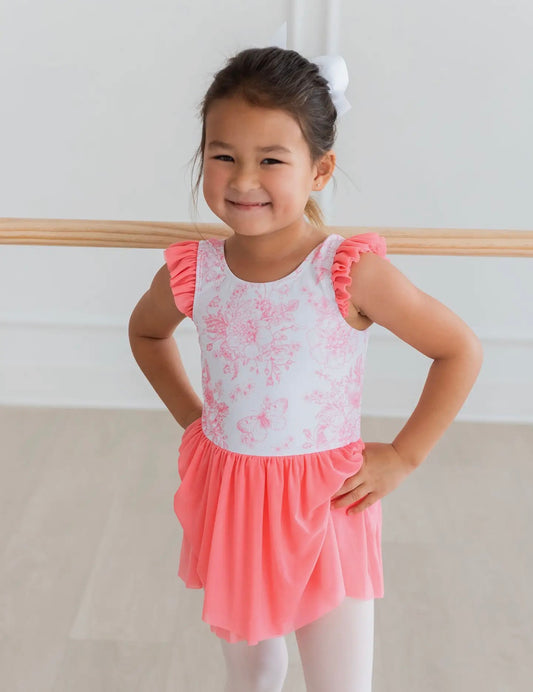 Bubblegum Pink Butterfly Leotard