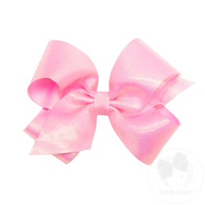 Sheer Metallic medium bows