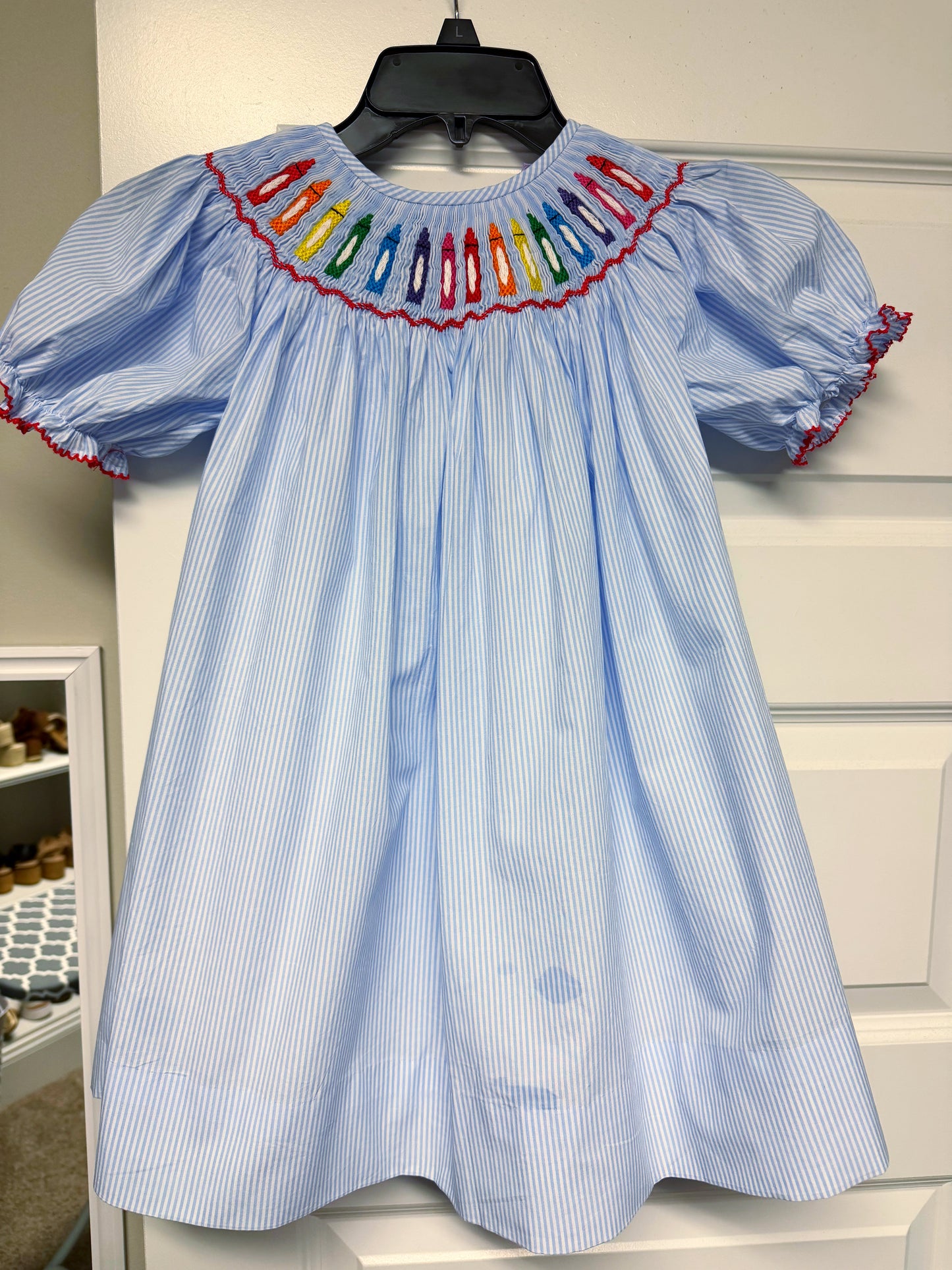Blue Crayon Dress
