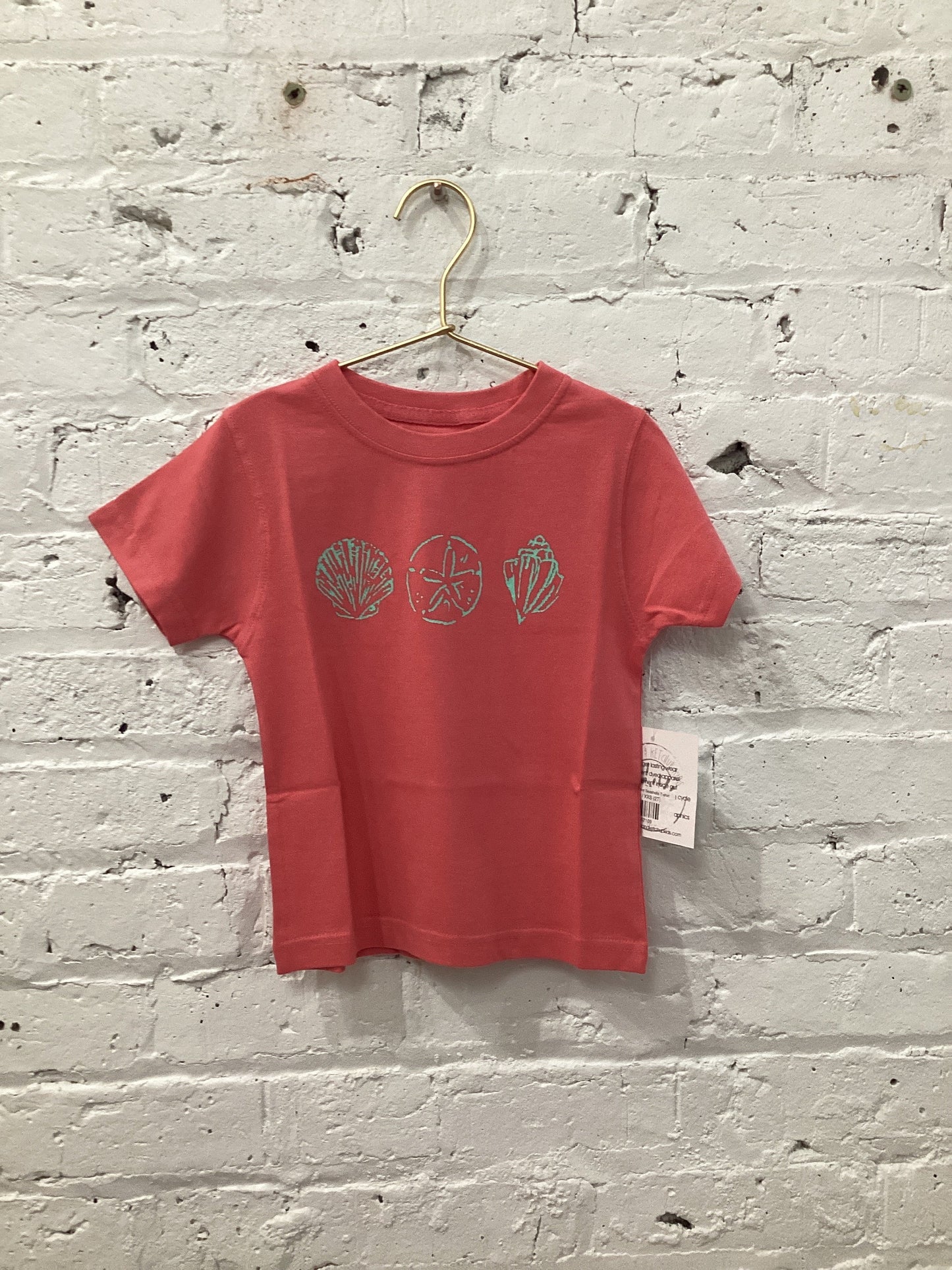 Watermelon/Mint Seashells T-shirt