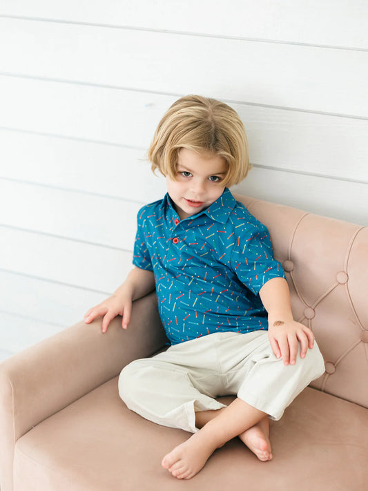 Write On Boy’s Polo