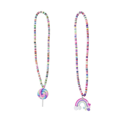 Lollipop/Rainbow Necklace