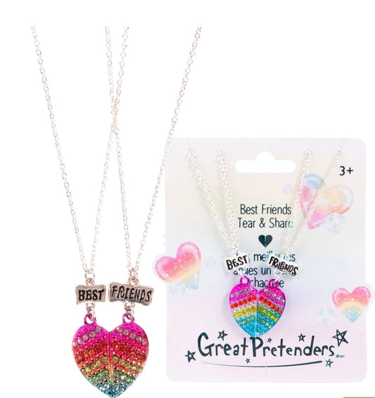 Glamour Gals Tear and Share Necklaces