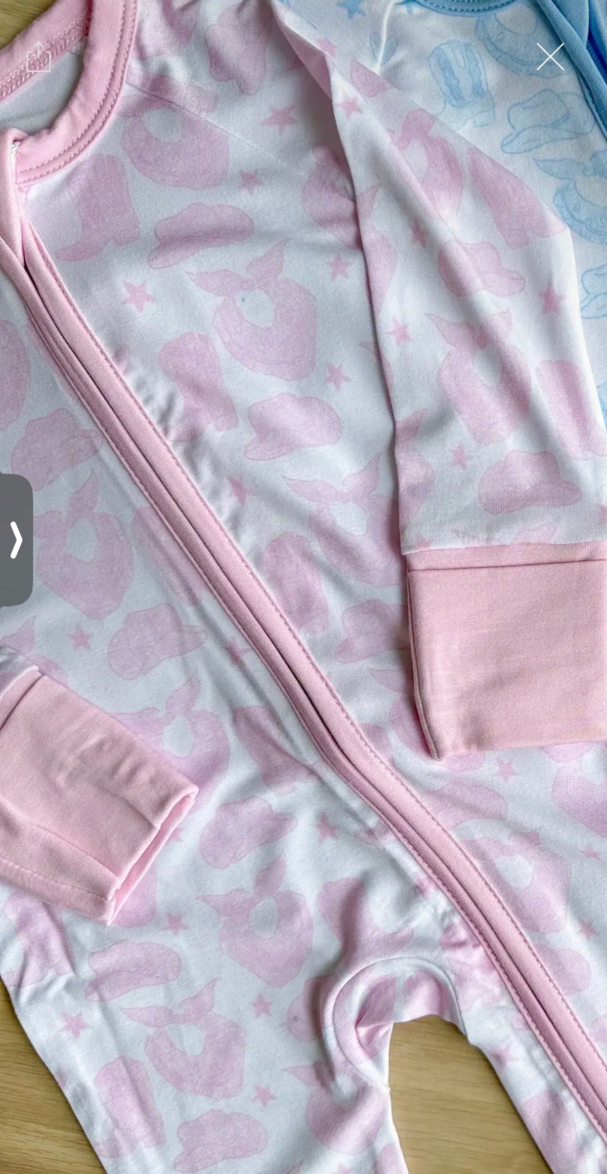Pink Watercolor Cowboy Zip Jam
