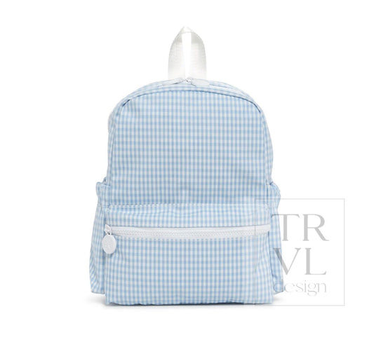 MINI BACKER - GINGHAM MIST