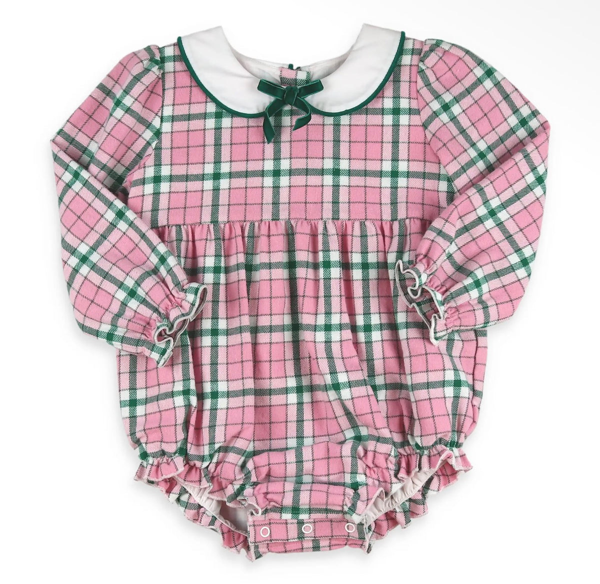 Pink Plaid Bubble