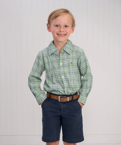 William Bluegrass Plaid Oxford