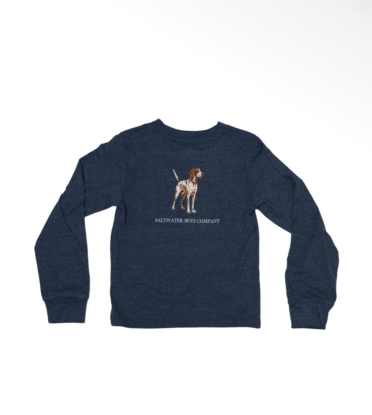 Pointer Tee - LS Heather Blue