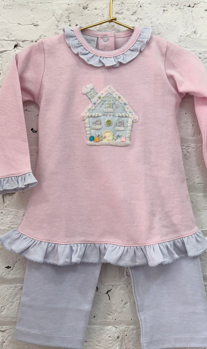 Snowy Who House Leggings Set