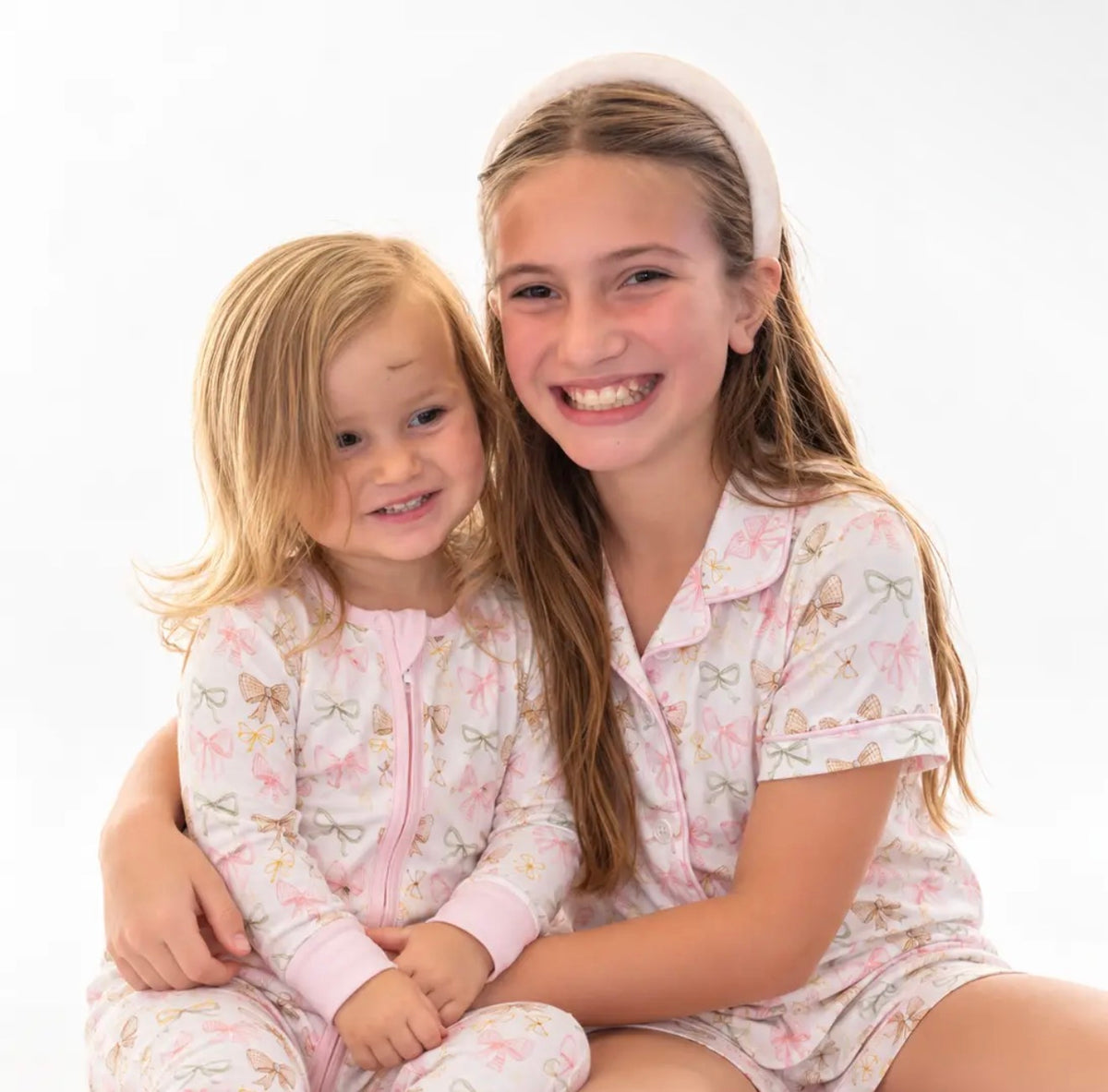 Golden Bows Button Down Set