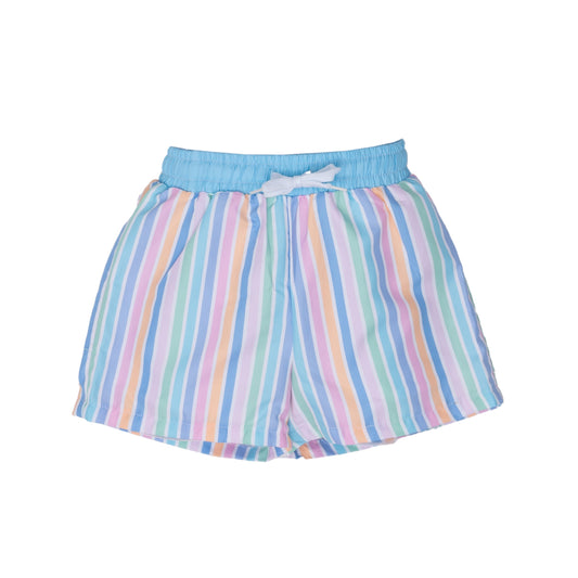 Pretty Stripe Swim Trunks