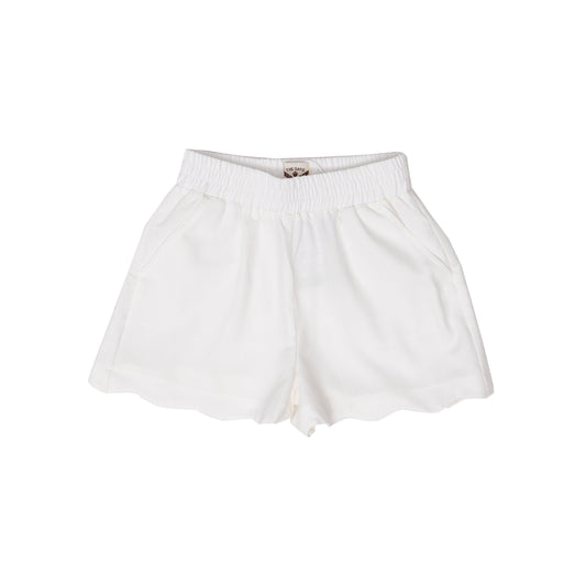 Laura Scalloped Shorts