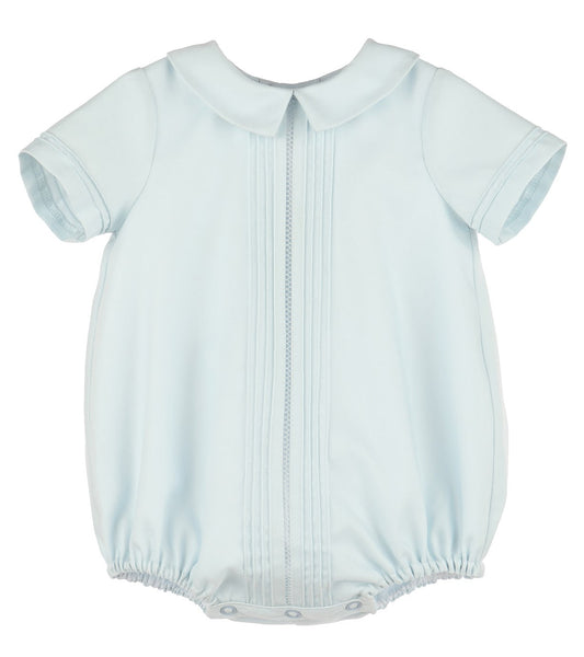 Pintucks Boy Bubble Blue