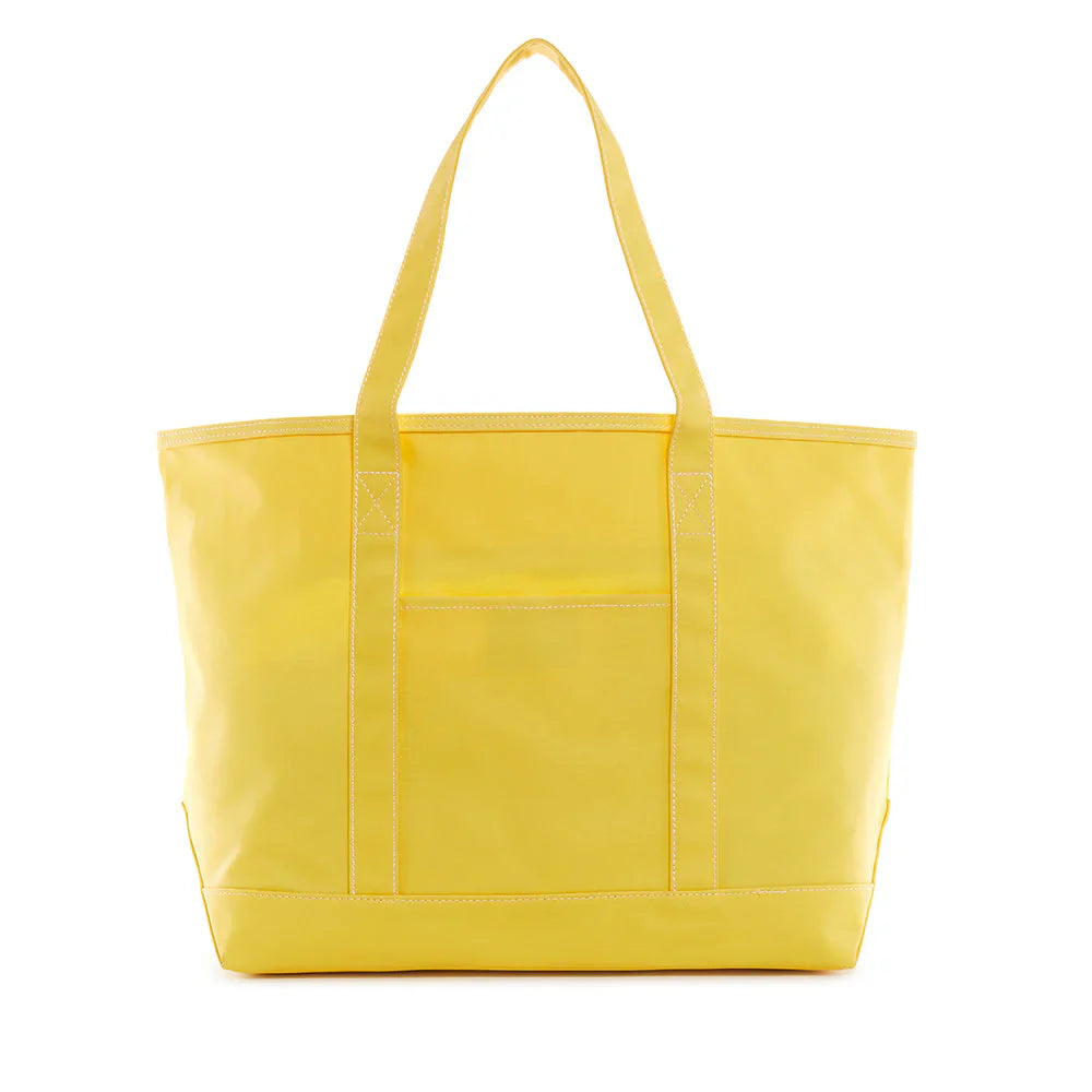 MEDIUM TOTE - COATED CANVAS DAFFODIL
