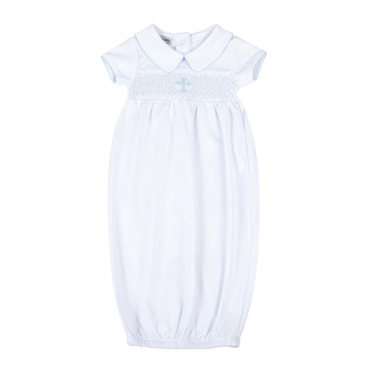 Blessed Blue Collard Gown
