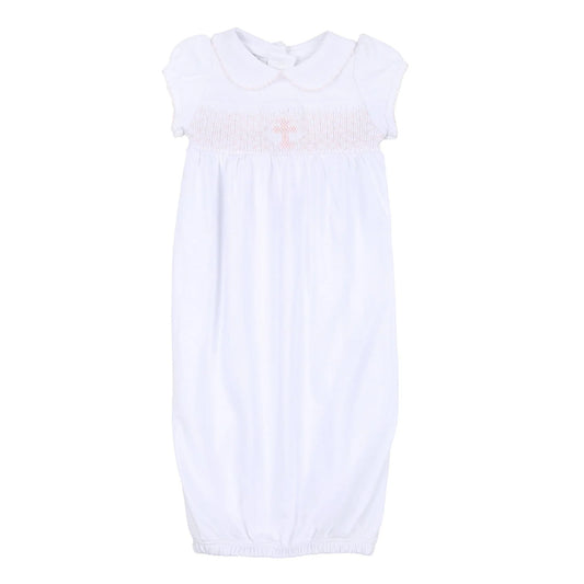 Blessed Pink Collard Gown