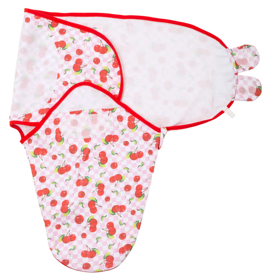 Cherry On Top Swaddle | 0/3 Months
