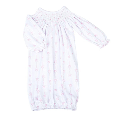 Amelia’s Classic Bishop Pink Gown