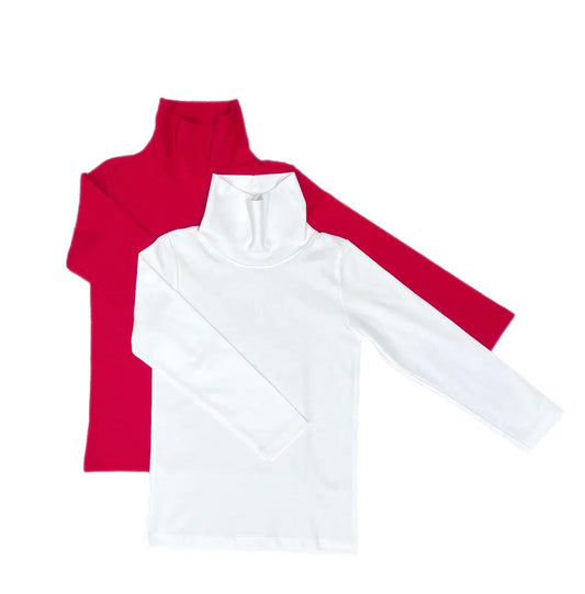 Teagan Turtle Neck | White