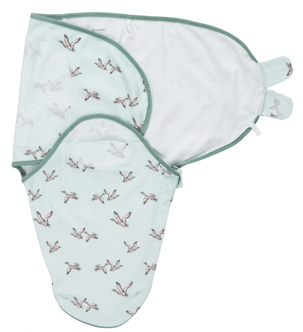 Quacking Sleep Swaddle | 0/3 Months