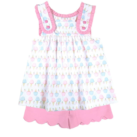 Icecream Girl’s Short Set