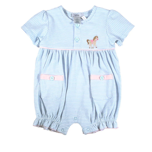 Horse Girl’s Romper