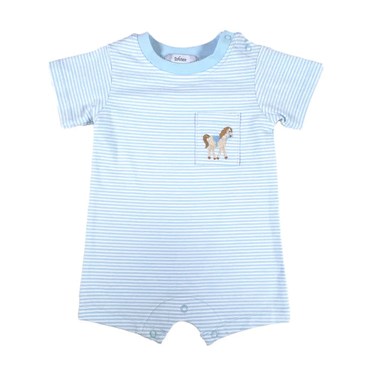 Horse Boy’s Romper