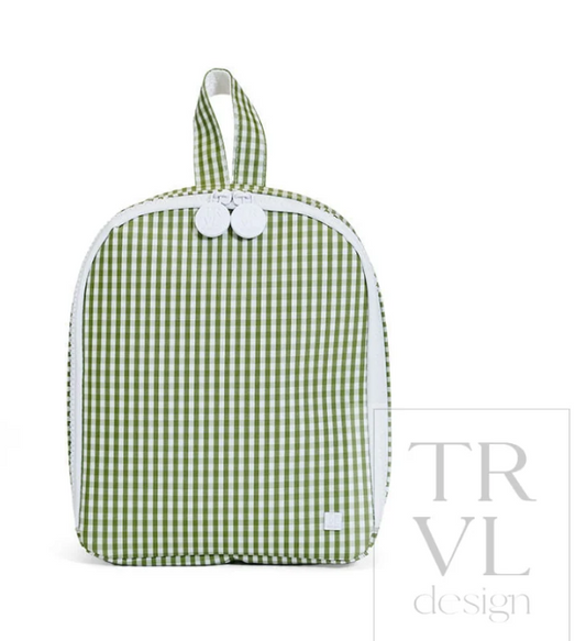 BRING IT Lunch Bag - GINGHAM MOSS