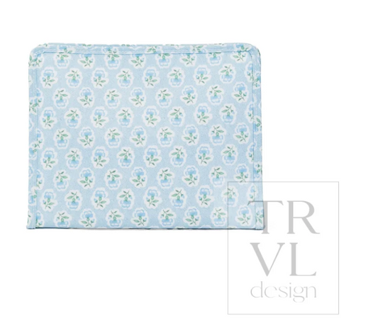 Large Roadie- PETITE FLEUR BLUE