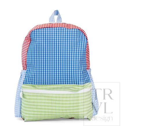 Backpacker Patch Blue