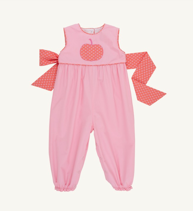 Sleeveless Rebecca Romper - Floral Pumpkin