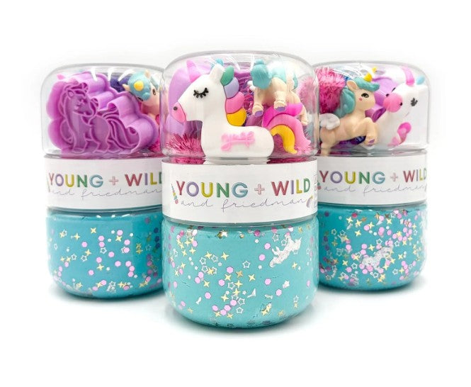 Grab & Go Dough Jar - Unicorn