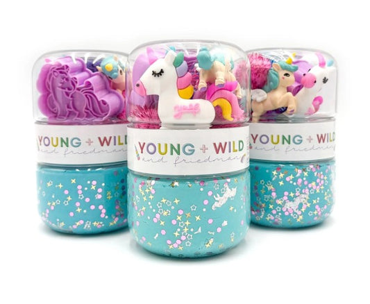 Grab & Go Dough Jar - Unicorn