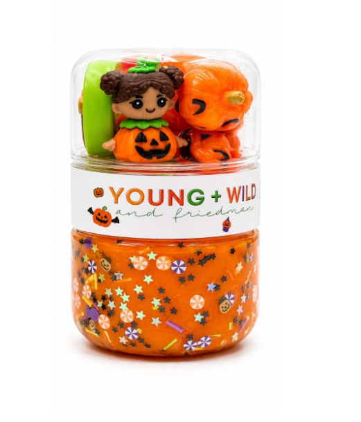 Grab & Go Dough Jar - Jack - O - Lantern