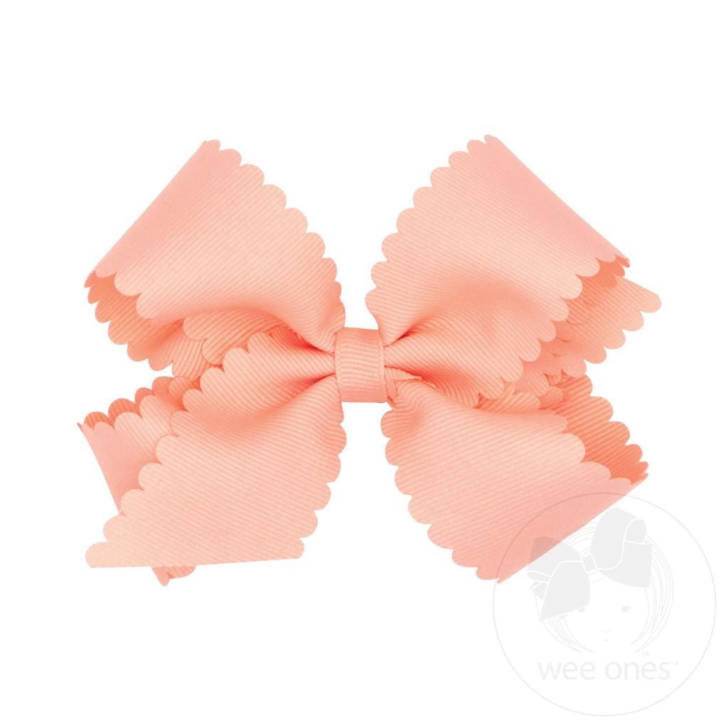 Medium Scalloped Bow