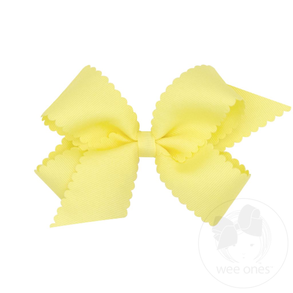 Medium Scalloped Bow