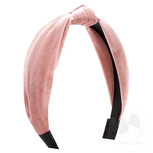 Peony Velvet Headband