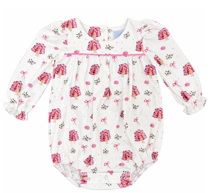Long Sleeve Abigail Bubble - Gobble Gobble